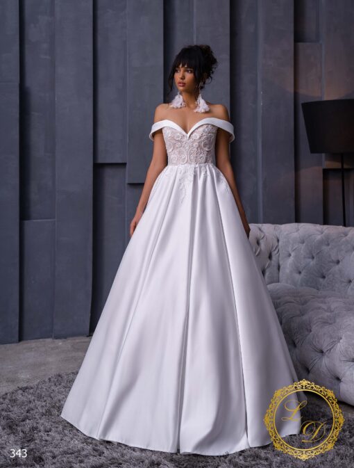 Wedding dress Lady Di 343-1
