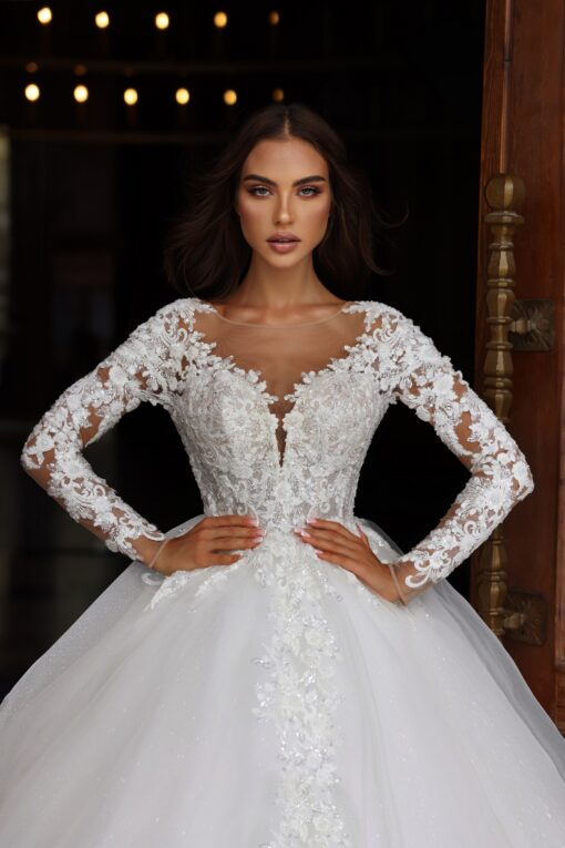 1117-2 Lady Di Bride wedding dress