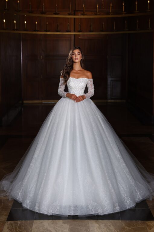1122-1 Lady Di Bride wedding dress