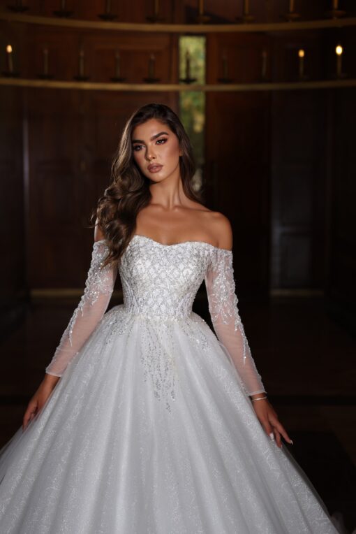 1122-2 Lady Di Bride wedding dress