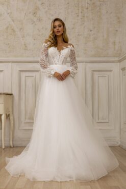 1213-1 Lady Di Bride wedding dress