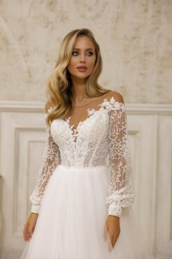 1213-2 Lady Di Bride wedding dress