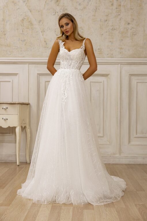 1214-1 Lady Di Bride wedding dress