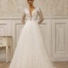 1215-1 Lady Di Bride wedding dress