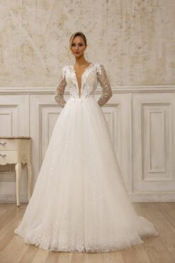 1215-1 Lady Di Bride wedding dress