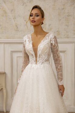 1215-2 Lady Di Bride wedding dress