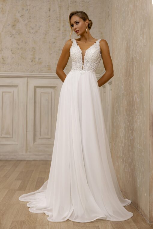 1216-1 Lady Di Bride wedding dress
