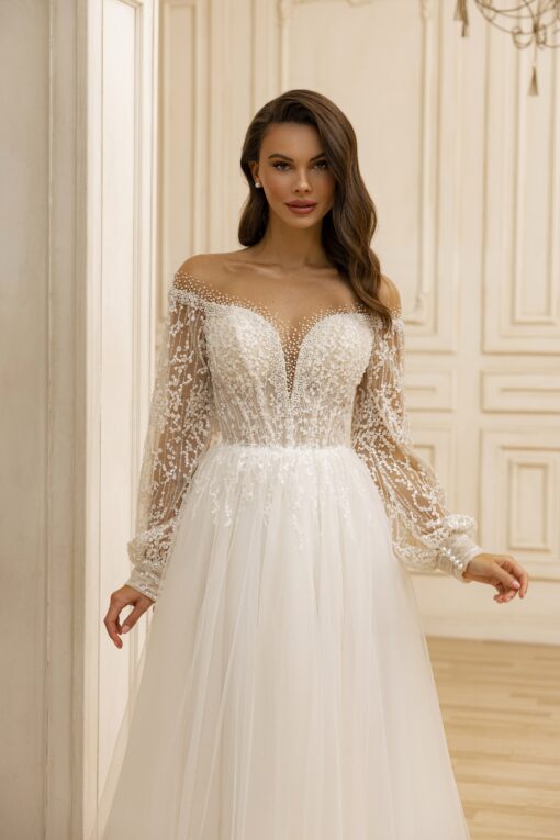 1222-2 Lady Di Bride wedding dress