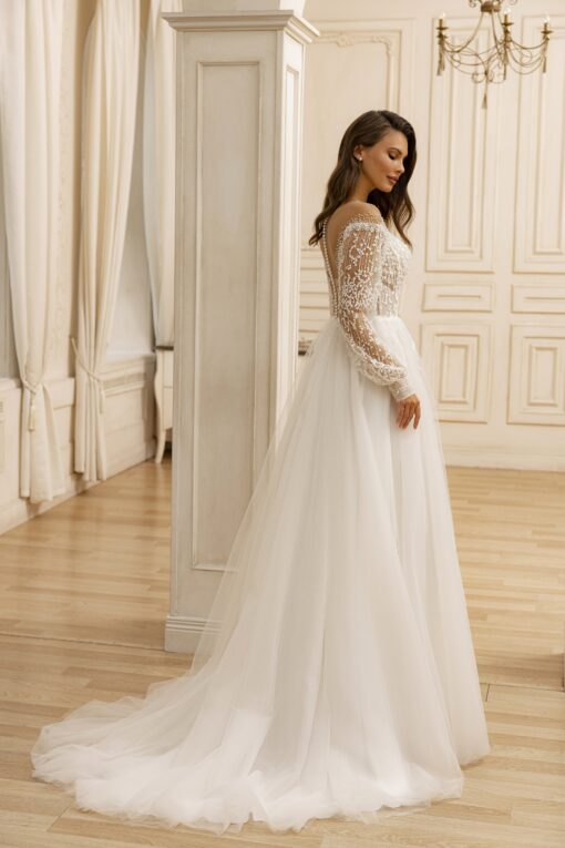 1222-3 Lady Di Bride wedding dress