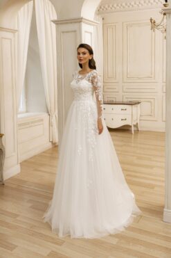 1223-1 Lady Di Bride wedding dress