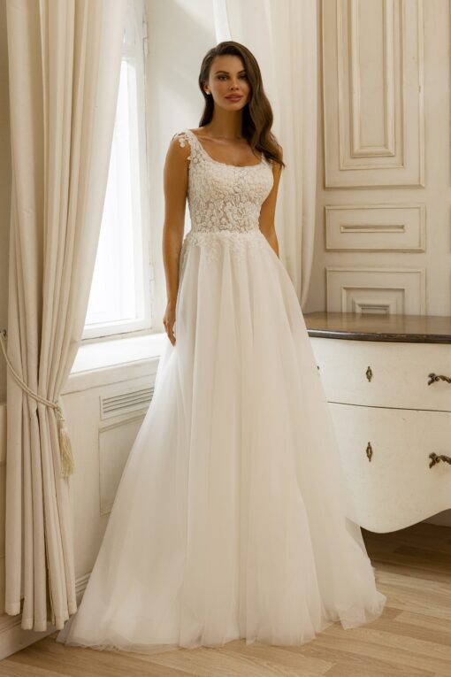 1225-1 Lady Di Bride wedding dress