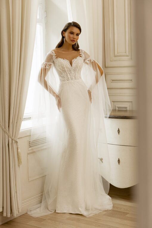 1227-1 Lady Di Bride wedding dress