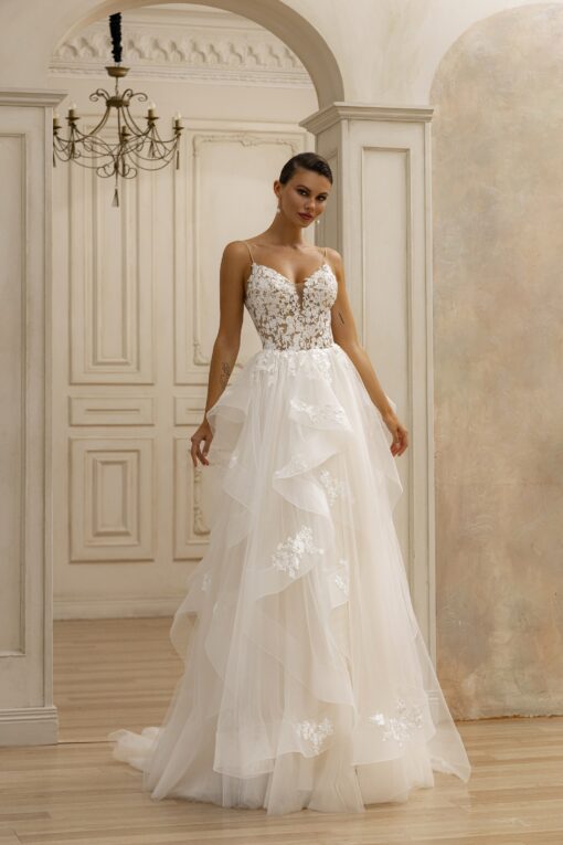1229-1 Lady Di Bride wedding dress