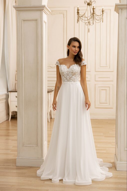 1238-1 Lady Di Bride wedding dress