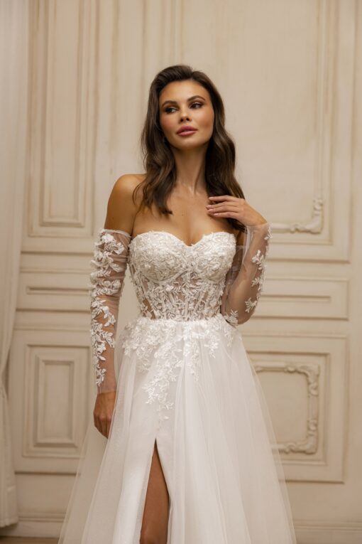 1241-2 Lady Di Bride wedding dress