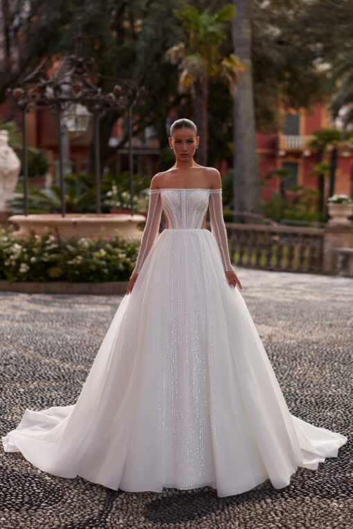 1414-1 Lady Di Bride wedding dress