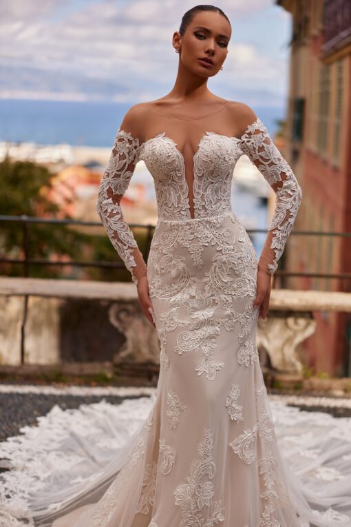 1417-3 Lady Di Bride wedding dress