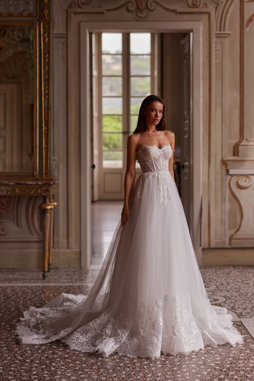 1421-1 Lady Di Bride wedding dress
