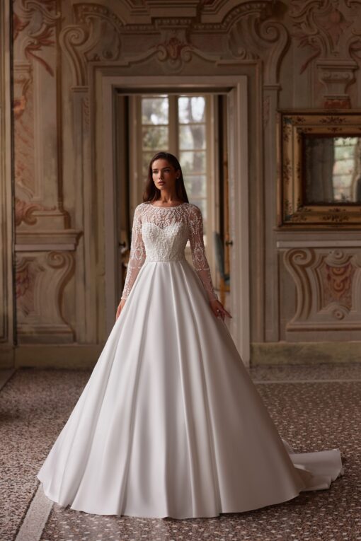 1424-1 Lady Di Bride wedding dress