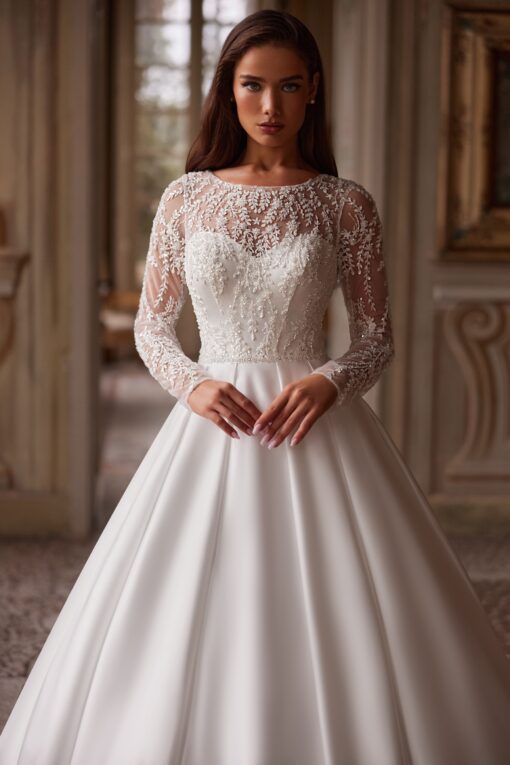 1424-2 Lady Di Bride wedding dress