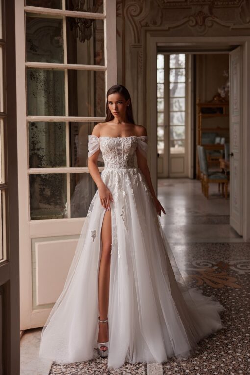 1433-1 Lady Di Bride wedding dress