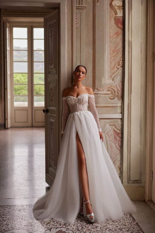 1435-1 Lady Di Bride wedding dress