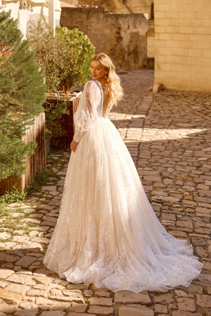 A-line wedding dress for boutiques - Lady Di Bride